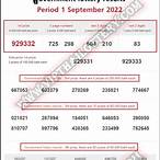 thai government lottery 1 september 2022